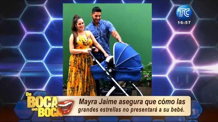 Mayra Jaime no quiere mostrar a su bebé en redes sociales