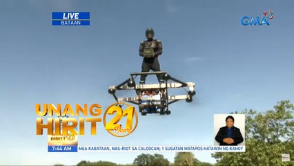 Unang Hirit: Record-breaking flying hoverboard na gawang Pinoy!