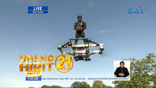 Unang Hirit: Record-breaking flying hoverboard na gawang Pinoy!