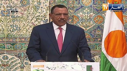 محمد بازوم: الإتفاق على التعاون في شتى الميادين بين النيجر والجزائر