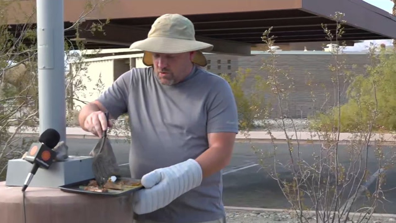 Death Valley cooking