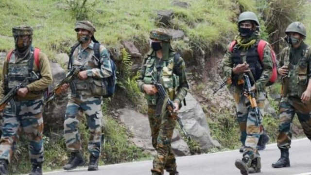 Encounter between terrorists-forces underway in Pulwama