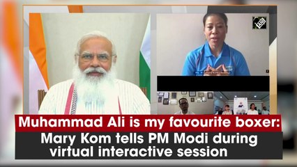 Muhammad Ali my favourite boxer, Mary Kom tells PM Modi
