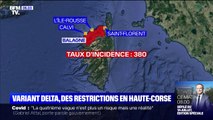 Variant Delta: de nouvelles restrictions entrent en vigueur en Haute-Corse