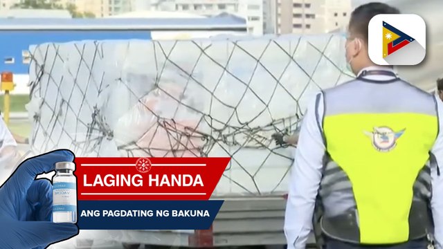 Dagdag na 1 milyong dose ng bakuna ng Sinovac, dumating sa bansa kaninang umaga