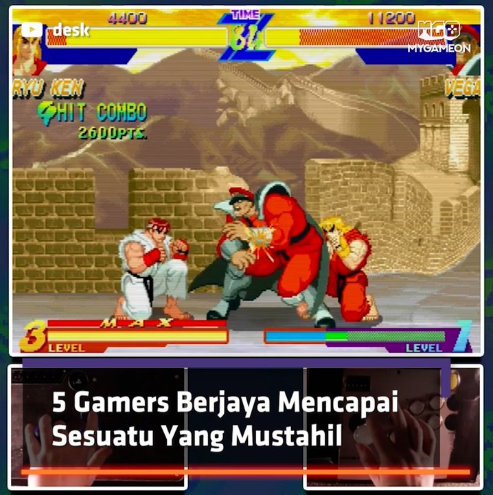 5 gamers berjaya mencapai sesuatu yang mustahil
