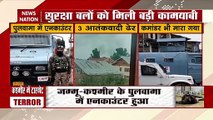 Three terrorists killed in an encounter in J&K's Pulwama, Watch Video