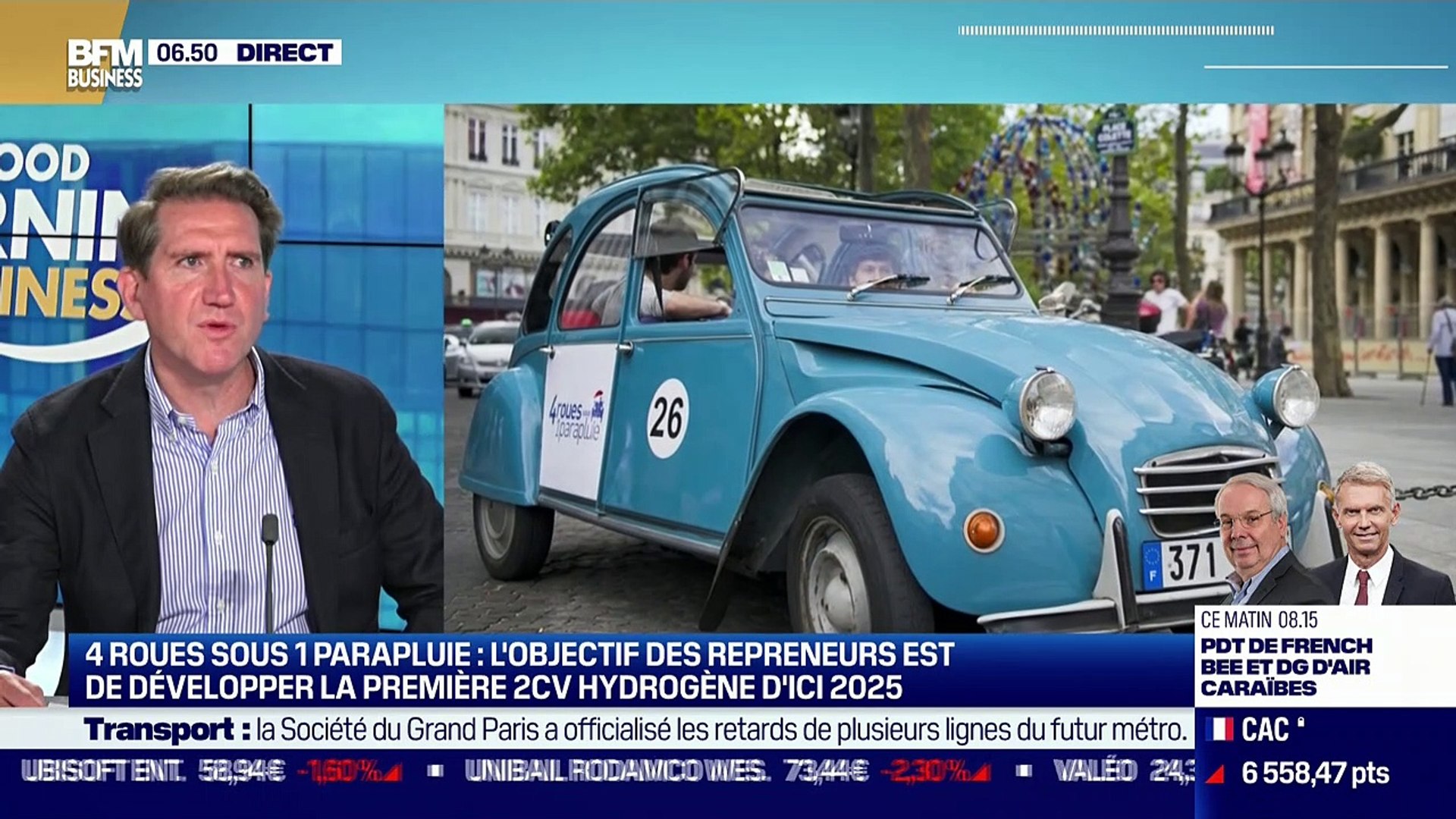 Emmanuel Mounier (4 roues sous 1 parapluie) : Tourisme, nouveau départ pour 4  roues sous 1 parapluie - 14/07 - Vidéo Dailymotion