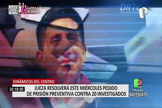 Dinámicos del Centro: hoy emitirán resolución de pedido de prisión preventiva contra investigados