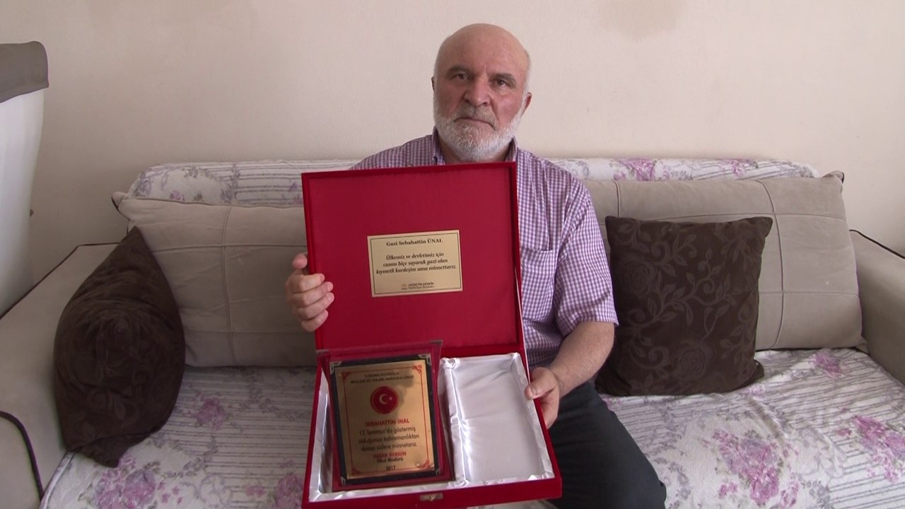 15 Temmuz Gazisi Ünal: “Bu milleti, bu devleti, bu bekayı beleş bulmadık beleş de teslim etmeyiz”
