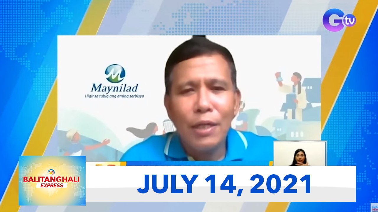 Balitanghali Express: July 14, 2021