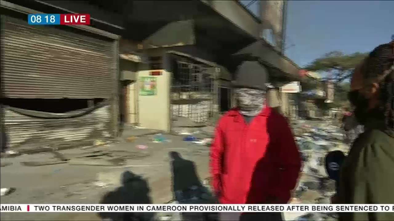 Alexandra community member speaks on looting