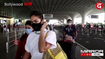 Mira Rajput Kapoor spotted at Mumbai Airport