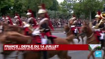Défilé du 14 juillet en France : le défilé parisien de retour cette année