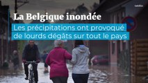 Camps scouts évacués, rues inondées, ruisseaux qui débordent : la Belgique sous eau ce mercredi matin