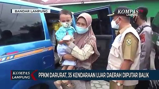 PPKM Darurat, 35 Kendaraan Luar Daerah Diputar Balik