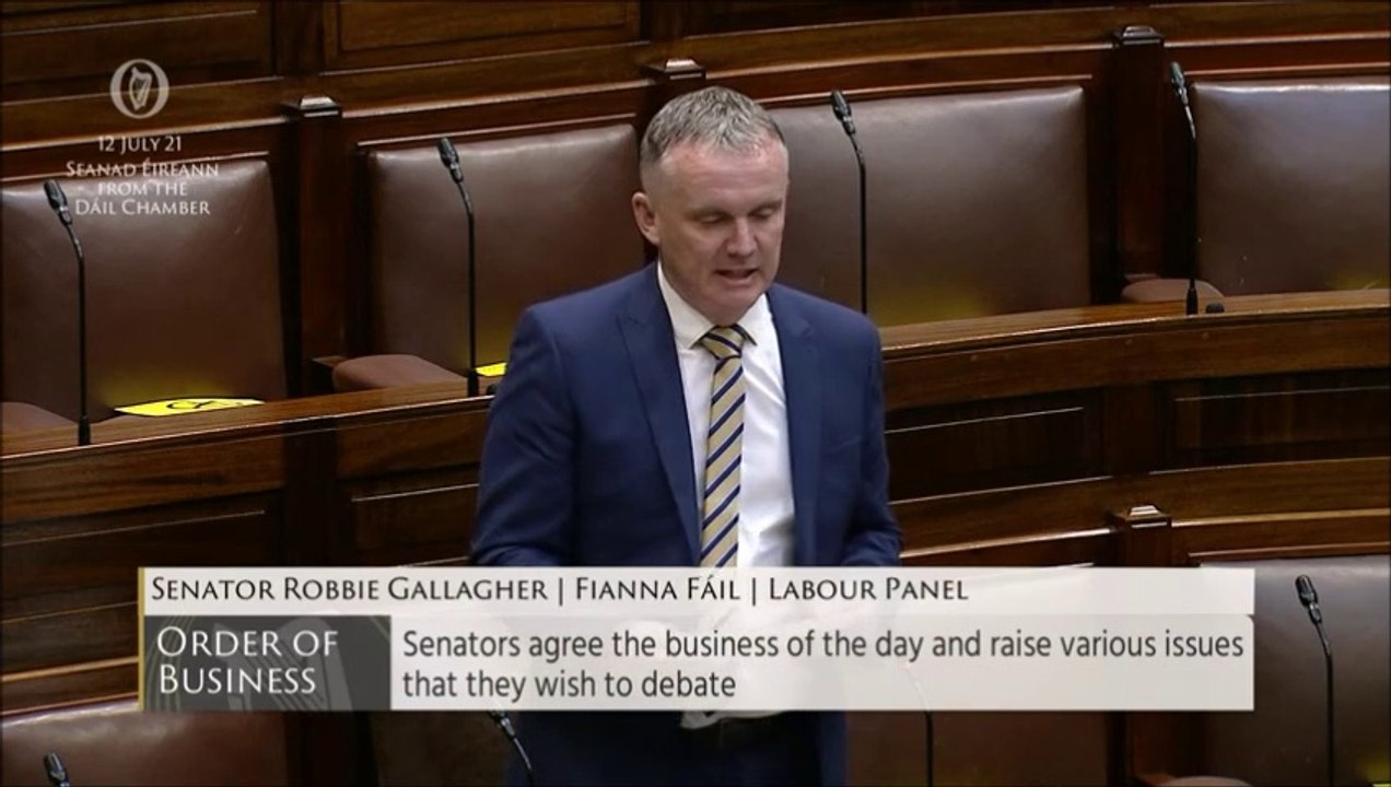 Donegal councillor Ian McGarvey celebrating his 91st birthday