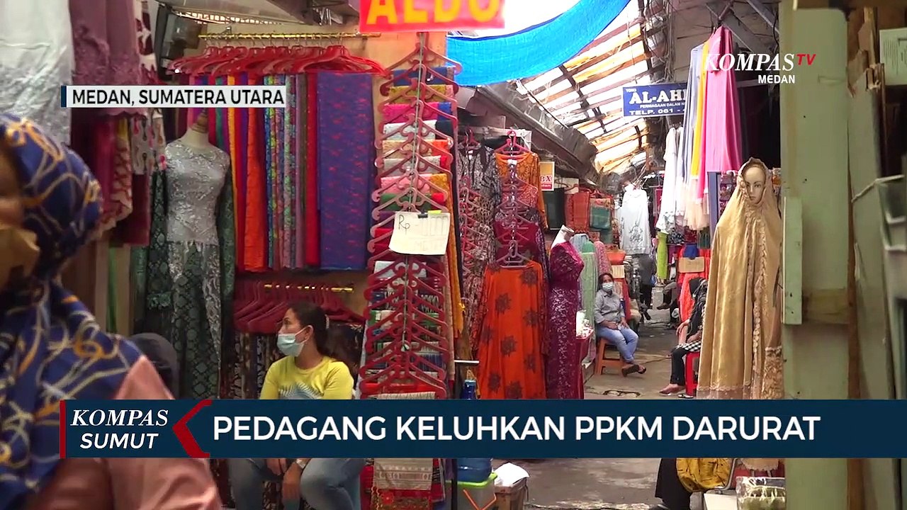Pedagang Keluhkan Penerapan PPKM Darurat