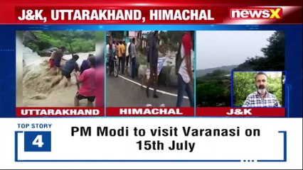Monsoon Hits North India Situation Worrisome In J&K, Uttarakhand and Himachal NewsX