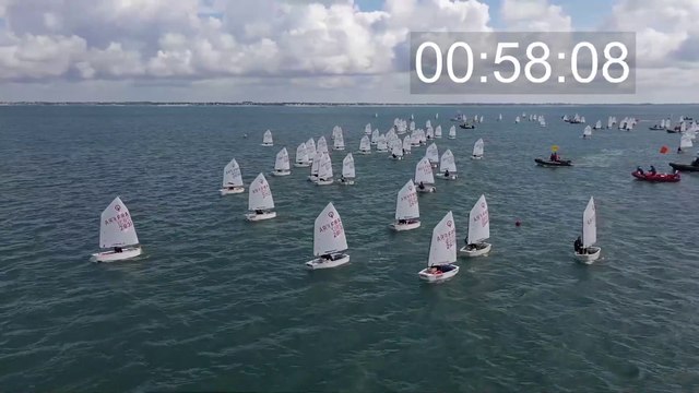 Les Filles en Optimist ouvrent le Championnat de France Minimes 2021 ! - Fédération Française de Voile - FFVoile