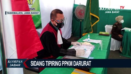 Melanggar Aturan Jam Malam, 2 Pemilik Cafe di Tasikmalaya Didenda