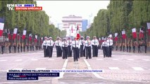 14-Juillet: cinq ans après l'attentat de Nice, la police municipale de la ville défile sur les Champs-Élysées