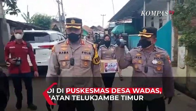 Polres Karawang Usut Kasus Viral Dugaan Vaksinasi Bodong di Karawang