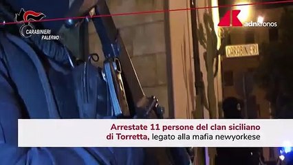 Palermo, blitz contro il clan mafioso Torretta