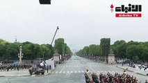 عرض عسكري في باريس بمناسبة العيد الوطني