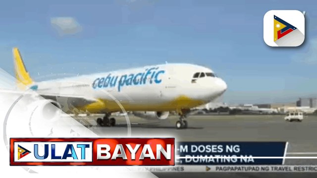 Panibagong 1-M doses ng Sinovac vaccine, dumating na; 375-k daily jabs, naabot ng PHL kahapon