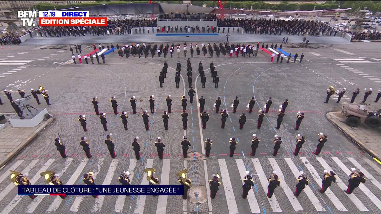 14-Juillet: La Marseillaise entonnée par des jeunes du service national universel et des lycéens militaires