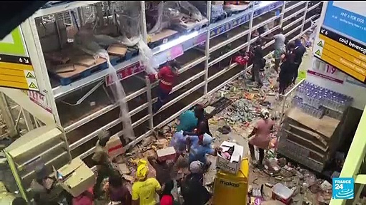 South African crowds rampage overnight, defying calls for end to violence, looting