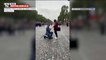 "Je voulais faire ça discrètement": le militaire qui a fait sa demande en mariage sur les Champs-Élysées témoigne sur BFMTV