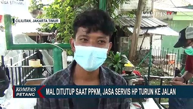 Mall Tutup Saat PPKM, Jasa Servis HP Turun ke Jalanan