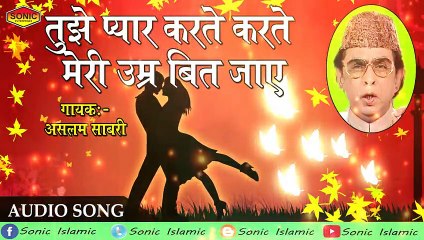 तुझे प्यार करते करते मेरी उम्र बीत जाये __ Romantic Ghazal __ Aslam Sabri_HIGH