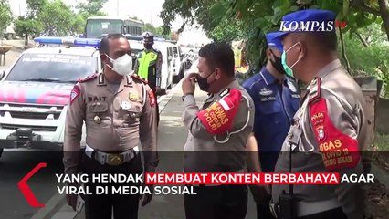 Polisi Buru Sopir Truk yang Tabrak Remaja Bikin Konten Youtube
