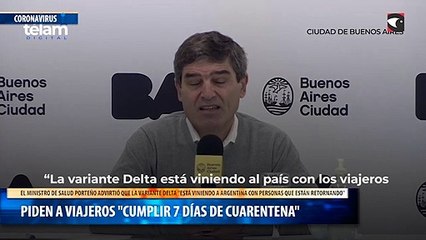 Piden a viajeros cumplir 7 días de cuarentena