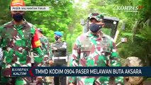 TMMD Kodim 0904 Paser Melawan Buta Aksara Dan Ketahanan Pangan