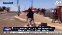 Looting and destruction as unrest spreads across South Africa; At least 52 dead, 22 wounded in Iraq’s hospital COVID ward fire;