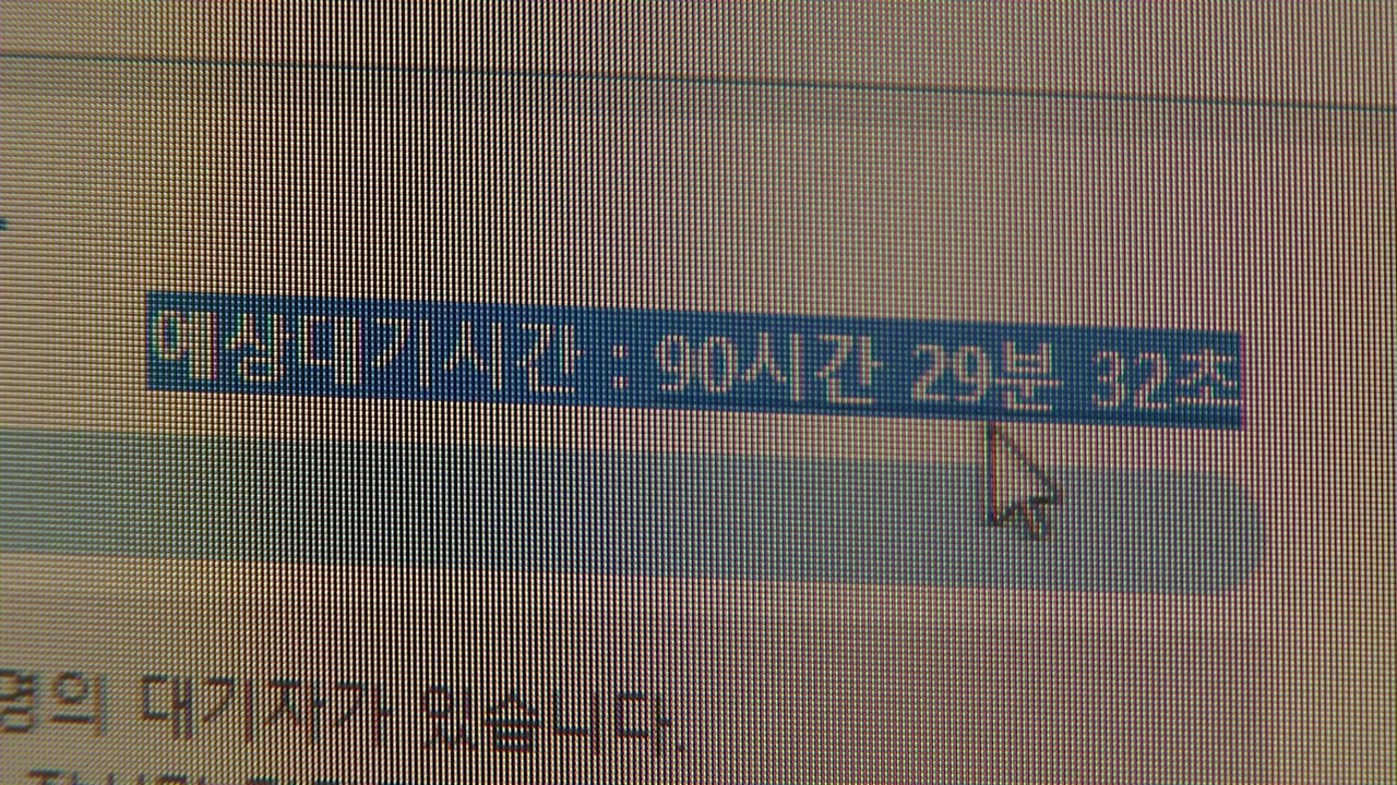 질병관리청 백신 접종 예약 홈페이지 또 접속 불가 / YTN
