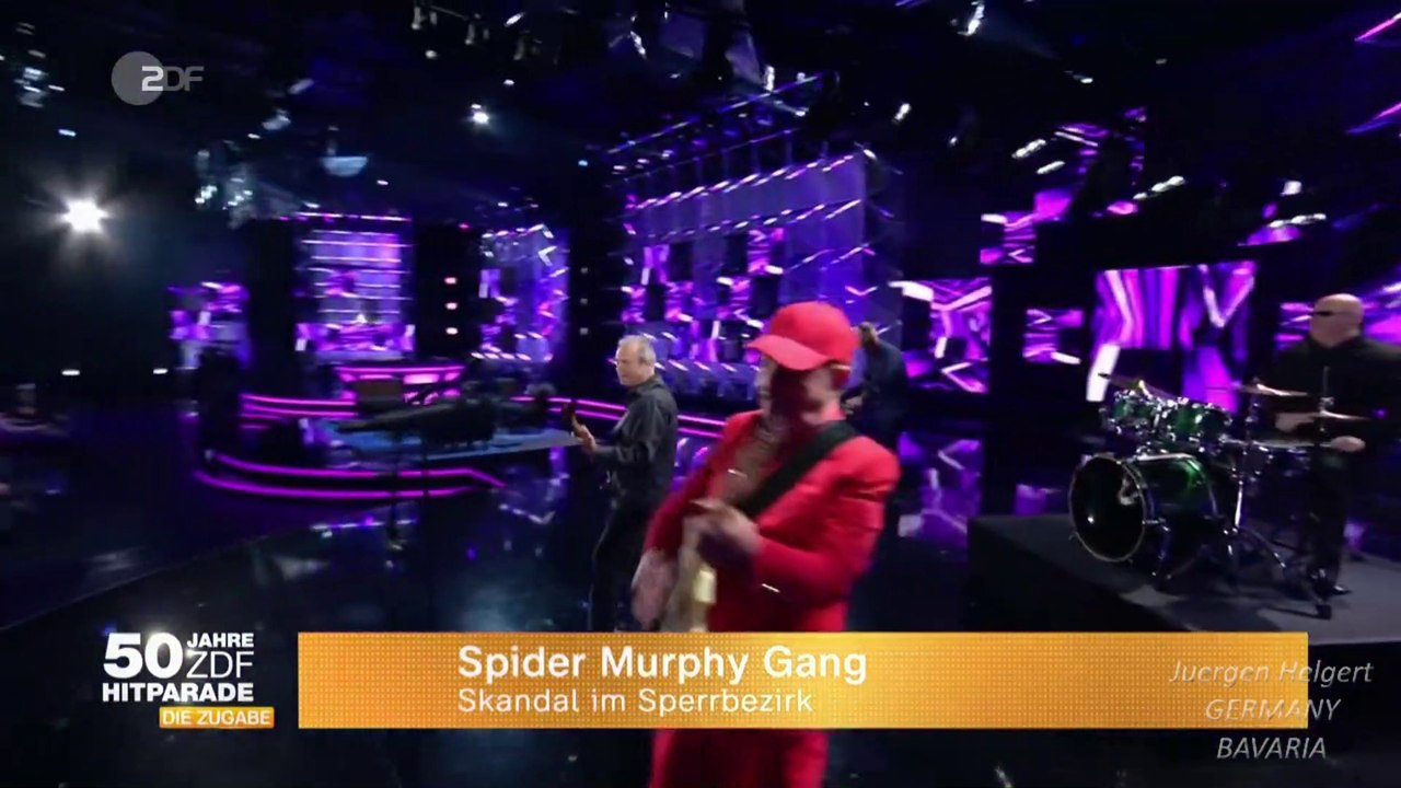 Spider Murphy Gang - Schickeria & Skandal im Sperrbezirk - | 50 Jahre ZDF-Hitparade - die Zugabe