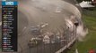 NASCAR TRUCK SERIES  2021 Knoxville Race Restart Overtime Big One Crash