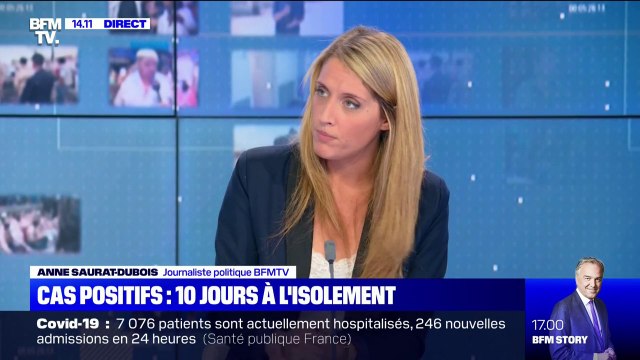 Covid-19: une personne testée positive devra rester dix jours en isolement