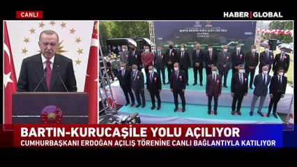 Cumhurbaşkanı Erdoğan'dan Kanal İstanbul açıklaması