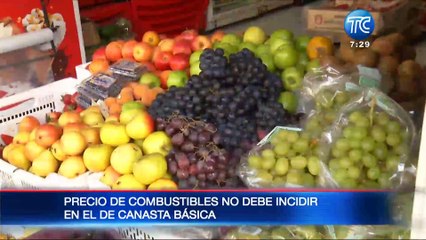 Download Video: ¿Canasta básica de alimentos debe subir de precio ante aumento de combustibles?