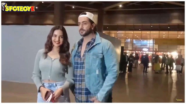 Aly Goni With Girlfriend Jasmin Bhasin Snapped At The Airport