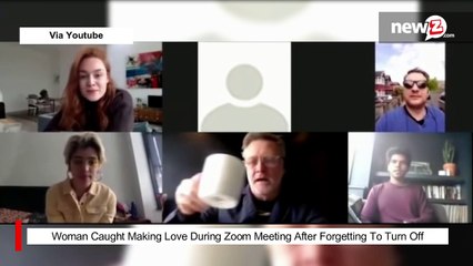 Woman Caught Making Love During Zoom Meeting After Forgetting To Turn Off