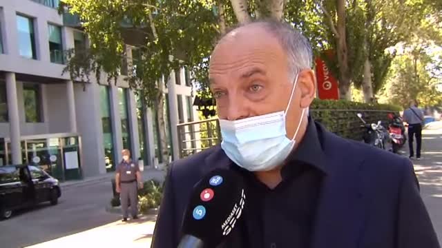 Tebas: Con Rubiales me sentaré para lo que sea necesario pero desde luego no para cambiar este formato de Liga actual