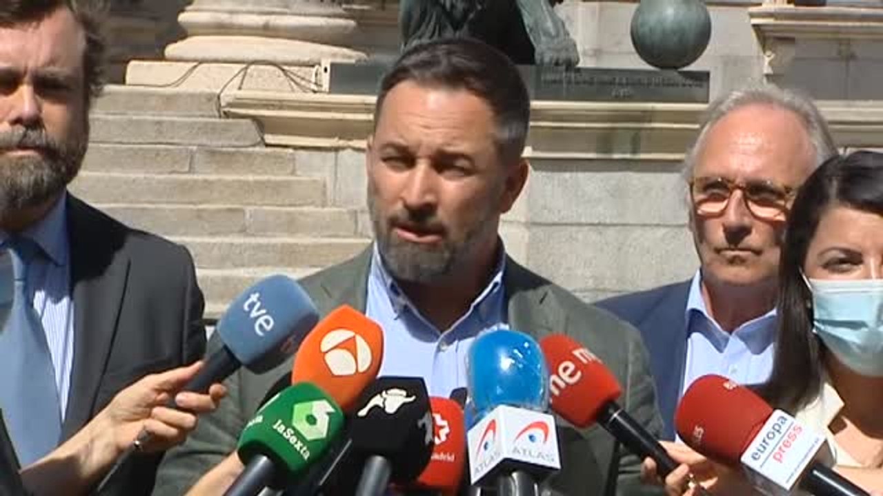 Abascal: "El Gobierno ha llevado a cabo la mayor vulneración de derechos y libertades fundamentales de los españoles"