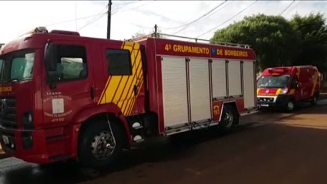 Idosa sofre fraturas expostas em três dedos após se ferir com cilindro, no Bairro São Cristóvão